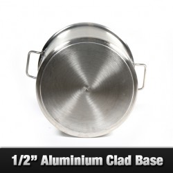 25L Commercial Stainless Steel Stock Pot